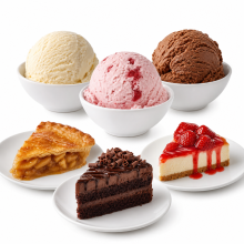 ICE CREAM - DESSERTS